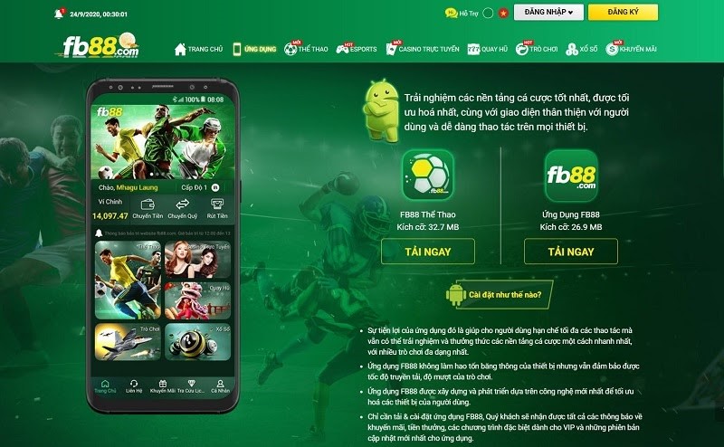 tải App FB88