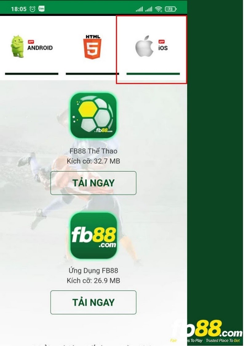 tải App FB88